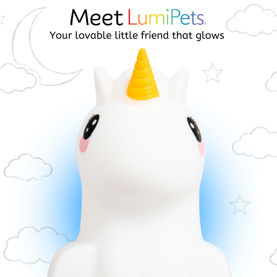 LumiPets® Junior Unicorn - Children's Nursery Touch Night Light