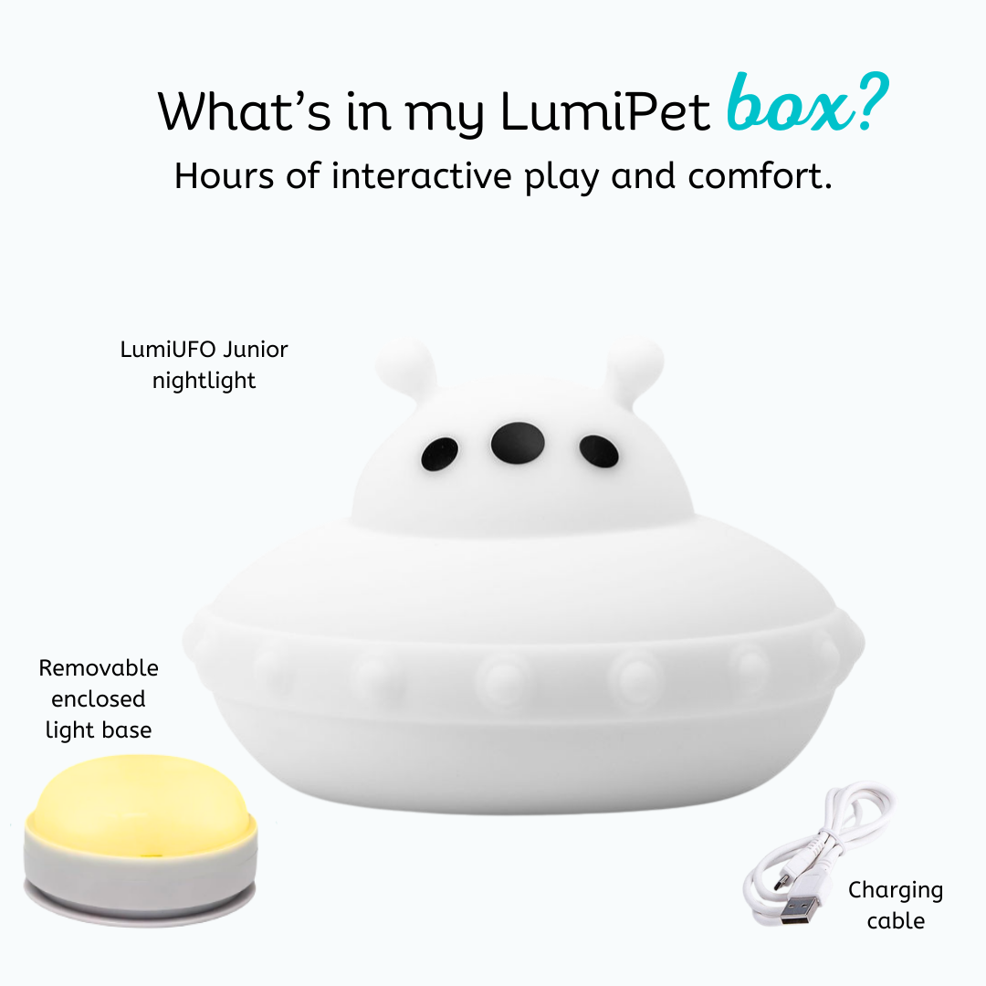 LumiPets® Ugo the UFO- Children's Touch Night Light Junior