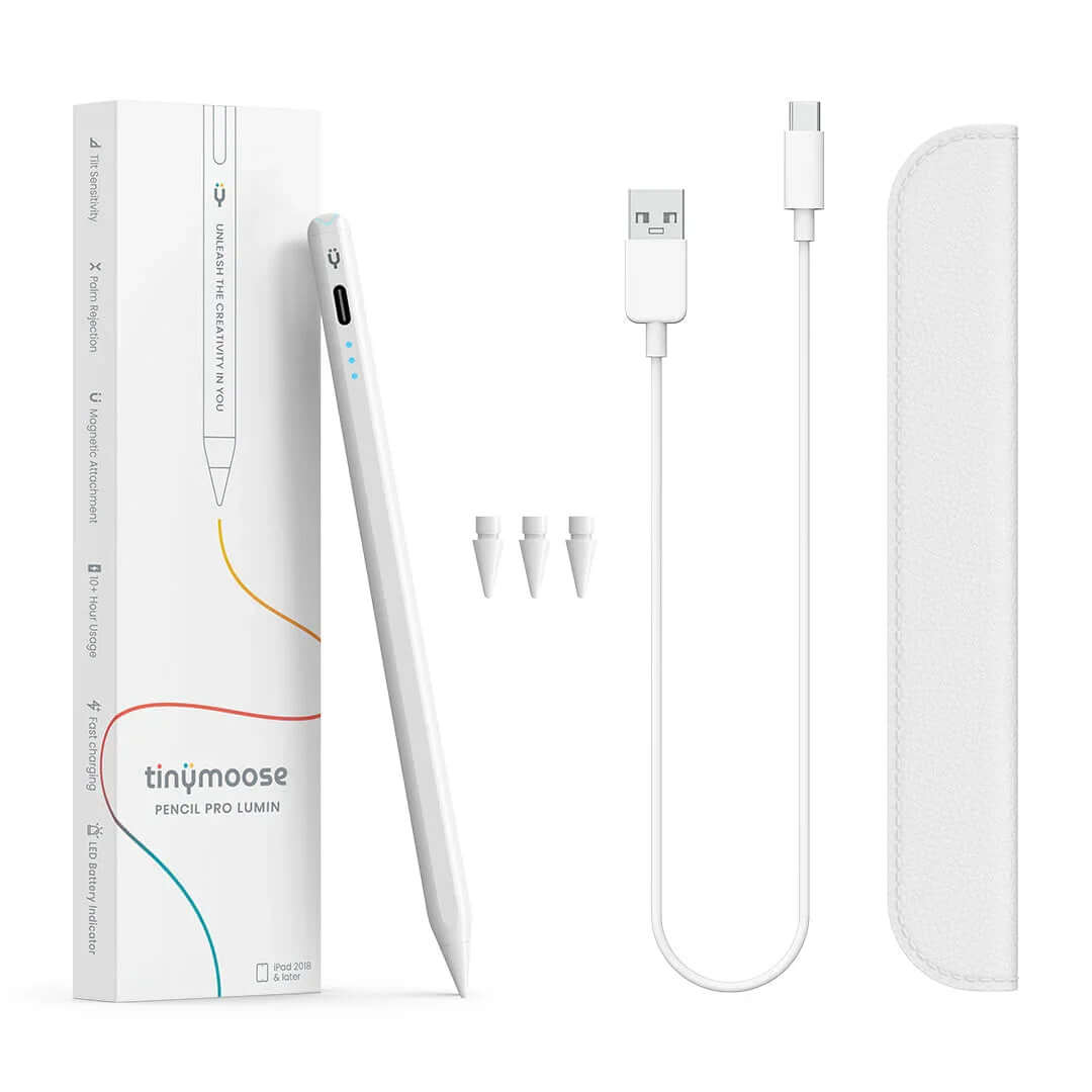 Pencil Pro Lumin | iPad Pen - Alpine White